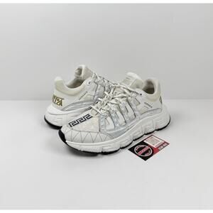 Size 42EU/9US - Versace Trigreca White Sneakers NEW!